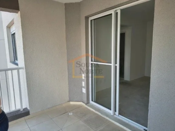 Imagem Apartamento no contra piso, com 2 dormitórios, sendo 1 suíte, 2 banheiros, varanda gourmet com chu...