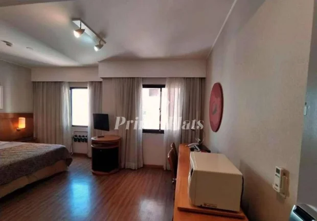 Imagem Flat disponível para venda no Hotel Slaviero Essential São Paulo Moema, com 26m², 1 dormitório e 1 vaga