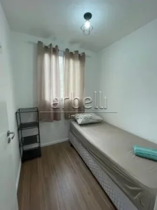 Imagem Apartamento com 31 M², 2 dormitórios, 1 banheiro social, cozinha integrada com a sala e varanda, s...