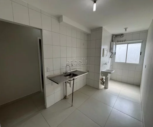 Imagem Apartamento com 47,90 M² com 2 dormitórios, sala, sacada, cozinha, área de serviços, 1 banheiro,...