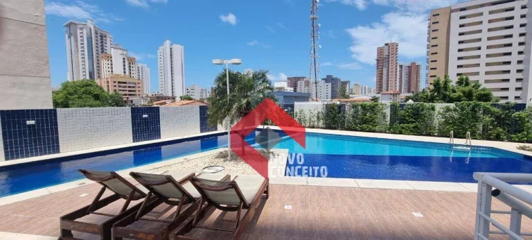 Imagem Apartamento à venda, 84 m² por R$ 589.000,00 - Aldeota - Fortaleza/CE