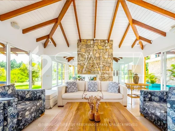 Imagem Mansão com arquitetura litorânea e total conexão com a natureza à venda no Terras de São José II