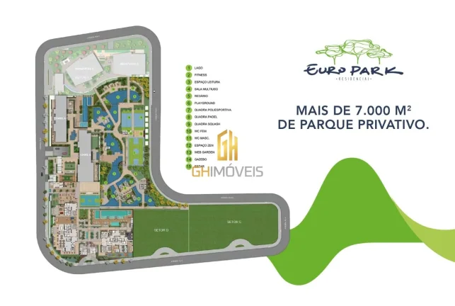 Imagem ÁGIO apartamento com 3 quartos no Park Lozandes, com 121m² de área privativa, o apartamento possu...