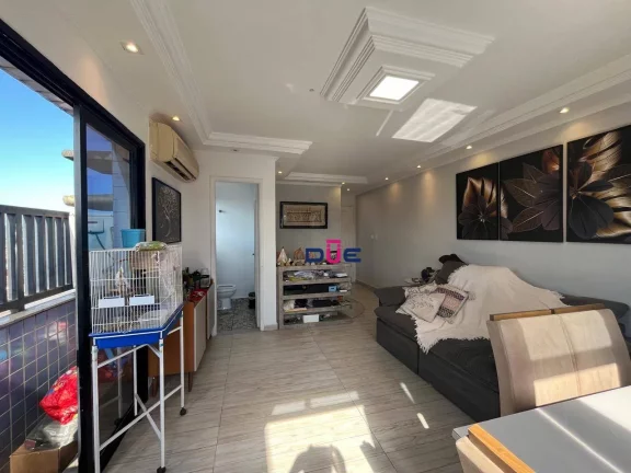 Imagem Cobertura com 3 dormitórios à venda, 138 m² por R$ 680.000,00 - Estuário - Santos/SP