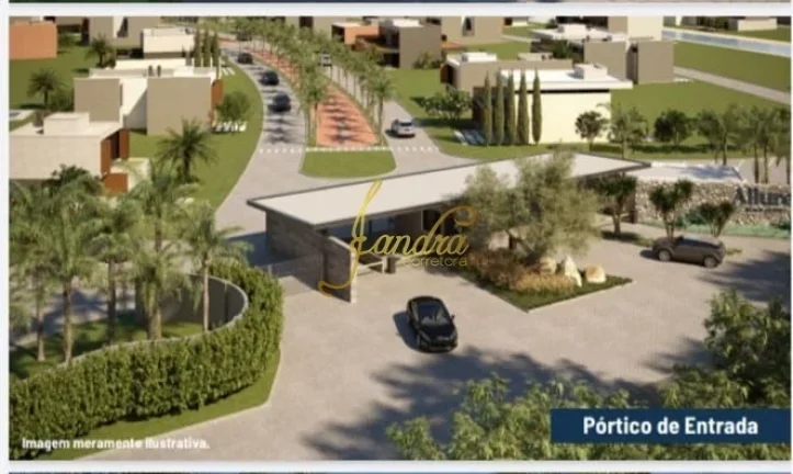 Imagem Lote condomínio Allure no centro do condomínio com 240m2
