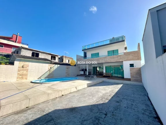 Imagem Casa vista mar 3 quartos Praia Canto Grande Bombinhas SC