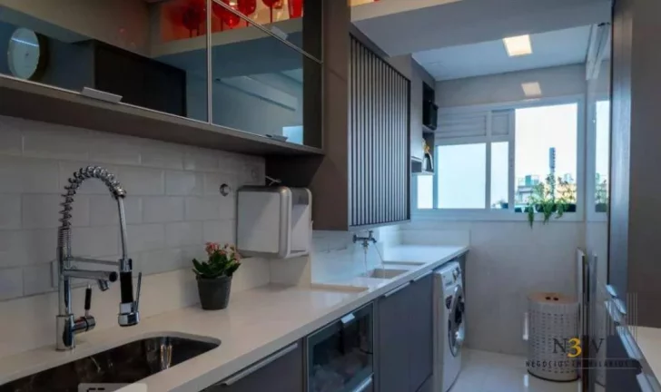 Imagem Apartamento à venda na Vila Leopoldina São Paulo SP com 2 quartos, 1 suíte, varanda gourmet, ar-condicionado e 1 vaga