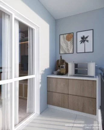 Imagem LANÇAMENTO - Apartamento com 2 dormitórios à venda, 49 m² por R$ 267.393 - Fazenda Aya - Suzano/SP