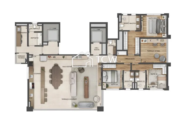 Imagem Apartamento à venda no bairro Jardim Paulista - São Paulo/SP, Zona Sul