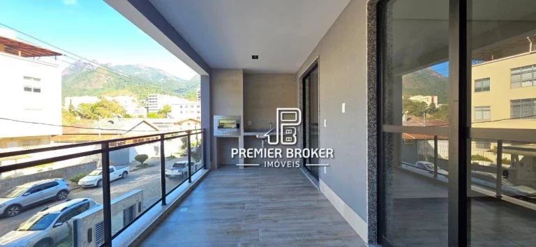 Apartamento Garden com 3 dormitórios à venda, 146 m² por R$ 950.000 - Alto - Teresópolis/RJ