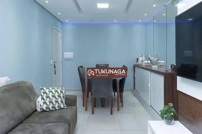 Imagem Apartamento com 2 dormitórios à venda, 59 m² por R$ 470.000 - Picanco - Guarulhos/SP