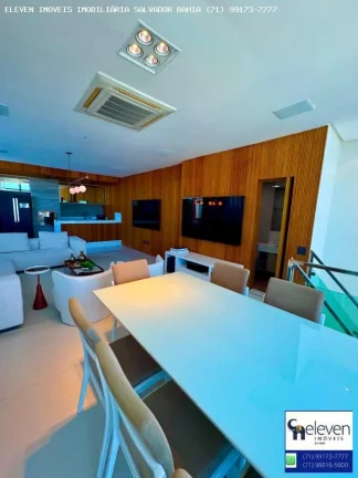 Imagem COBERTURA - ALPHAVILLE 1  226 M E 3 SUITES  SUPER AMPLA, VISTA LIVRE, REFORMADA, COM PISCINA PRIVATIVA, EM ALPHAVILLE 1.