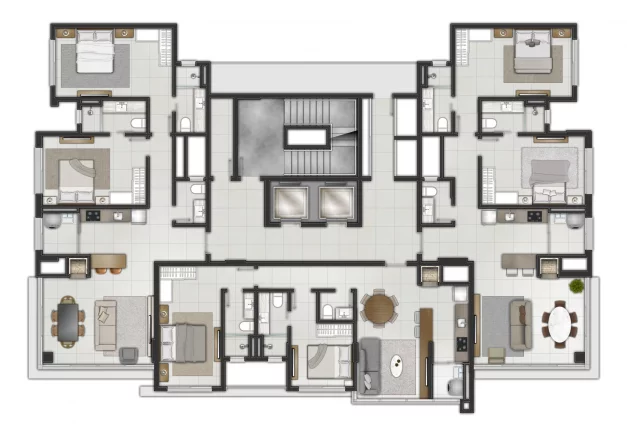 Imagem Apartamento à venda, com 2 quartos, 78,52m²