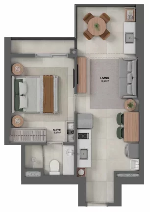 Imagem APARTAMENTO RESIDENCIAL em Vitória - ES, Enseada do Suá