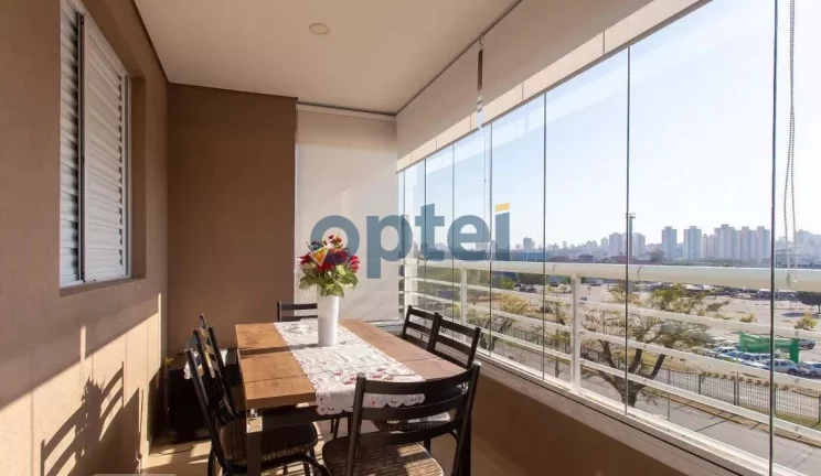 Imagem Apartamento mobiliado de 84m², 3 dorms(suíte), 2 vagas na Av. Senador Vergueiro, 2087 Condomínio Marco Zero Premier