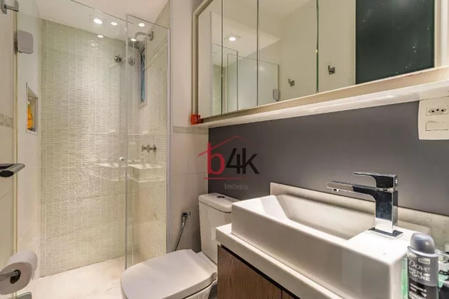 Imagem Apartamento Mobiliado com 2 quartos Brooklin Novo.