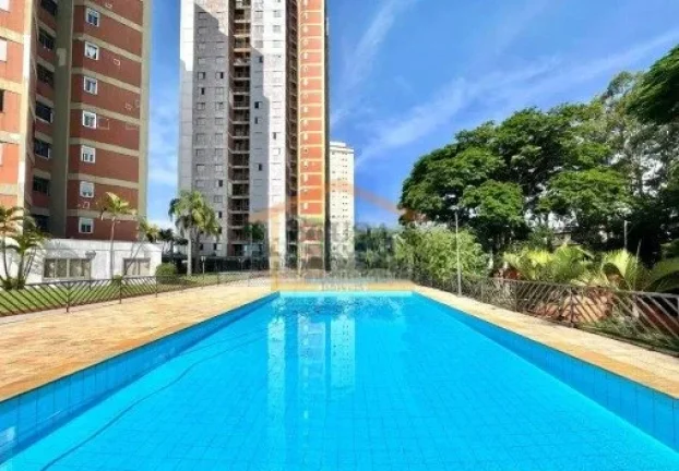 Imagem Apartamento 70m², 3 dormitórios amplos, sala 2 ambientes, piso laminado, sacada, armários planeja...