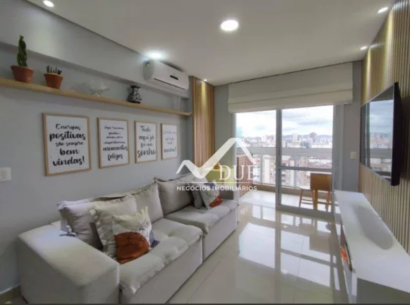 Imagem Apartamento com 2 dormitórios à venda, 85 m² por R$ 820.000,00 - Marapé - Santos/SP