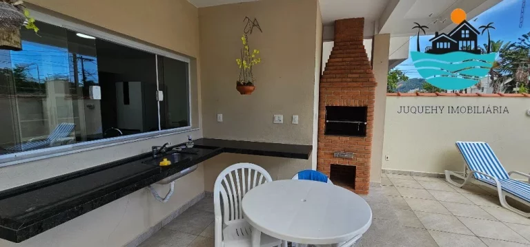 Imagem Casas para Alugar Temporada Juquehy - 500m da praia, 5 suítes, (1 térrea), piscina e churrasqueira privativa, máx. 10 pessoas | Juquehy Imobiliária