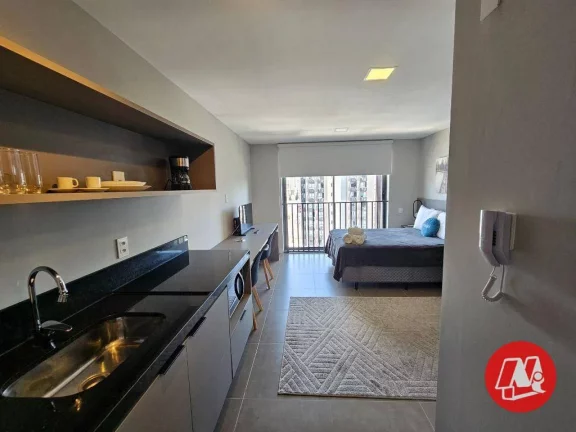 Imagem Studio com 1 dormitório para alugar, 24 m² - Auxiliadora - Porto Alegre/RS