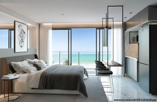 Imagem Flat com 1 dormitório à venda, 18 m² por R$ 369.000,00 - Intermares - Cabedelo/PB Imagem Flat com 1 dormitório à venda, 18 m² por R$ 369.000,00 - Intermares - Cabedelo/PB