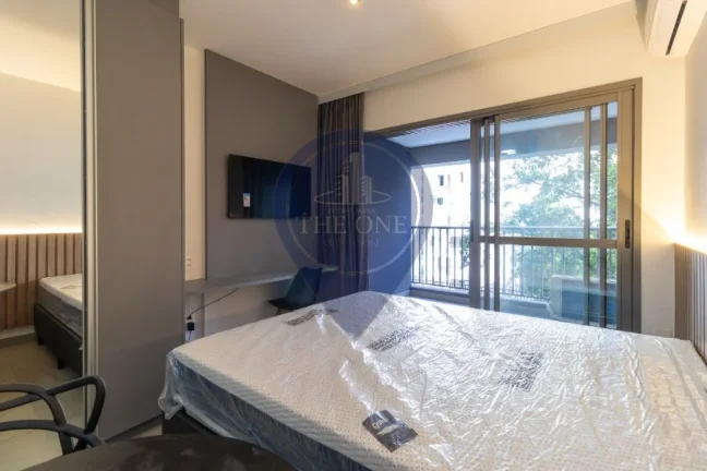Imagem Studio à venda em Indianópolis, São Paulo-SP: 1 quarto, 1 banheiro, 26m² de área. Invista neste imóvel único!
