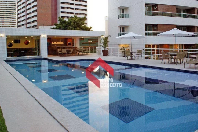 Imagem Apartamento com 3 dormitórios à venda, 106 m² por R$ 1.050.000,00 - Meireles - Fortaleza/CE