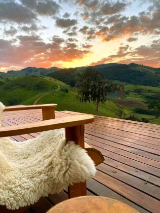 Imagem Onde o céu toca a Mantiqueira: um refúgio de 360° em Gonçalves