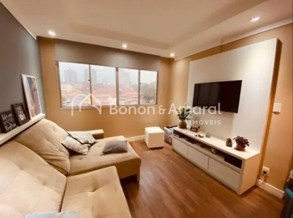 Imagem Apartamento à venda no Taquaral, sol da manhã, totalmente repaginado, com 2 quartos sendo 1 suíte...