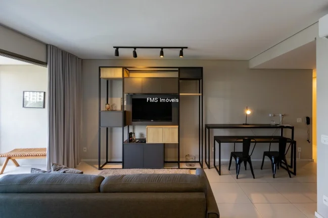 Imagem Apartamento à venda em São Paulo-SP, Itaim Bibi: 1 quarto, 1 sala, 1 banheiro, 1 vaga de garagem, 48m². Venha conferir!