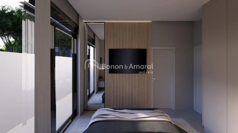 Imagem Casa térrea nova à venda com 3 quartos sendo 3 suítes, todas com armários planejados, ar condici...