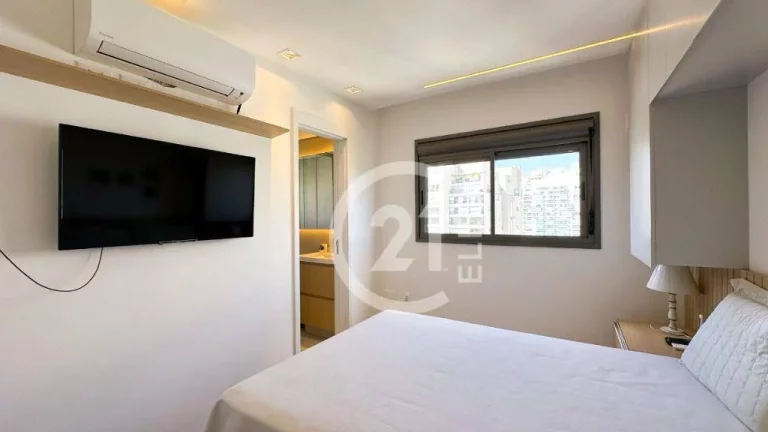 Imagem Campo Belo, novo, mobiliado, 143m², 3 suítes