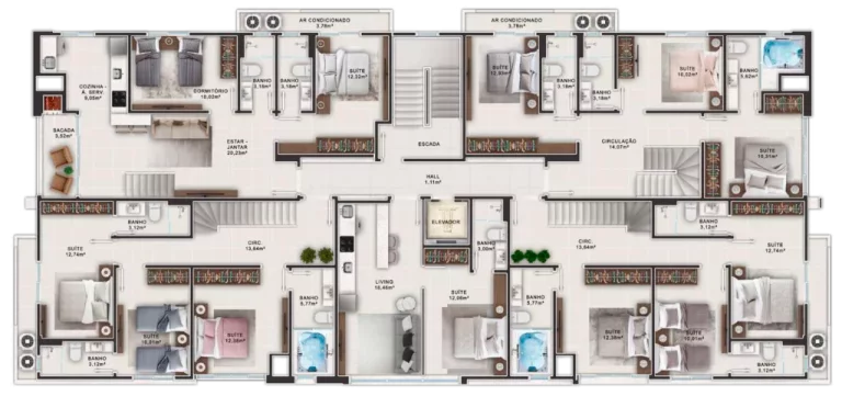 Imagem Continente Europeu - Apartamento à venda no bairro Bombas - Bombinhas/SC
