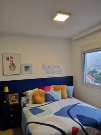 Imagem Apartamento 3 dormitórios, sendo 3 suítes, rico em armários, sala ampla, lavabo, varanda gourmet ...