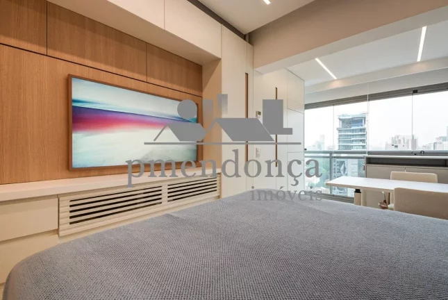 Imagem Apartamento na região de Pinheiros com 1 dormitório e 1 vaga, 30m²