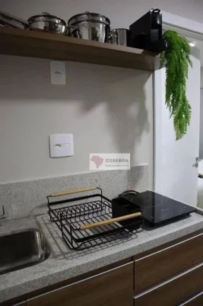 Imagem Apartamento com 1 dormitório para alugar, 27 m² por R$ 5.000,00/mês - Vila Olímpia - São Paulo/SP