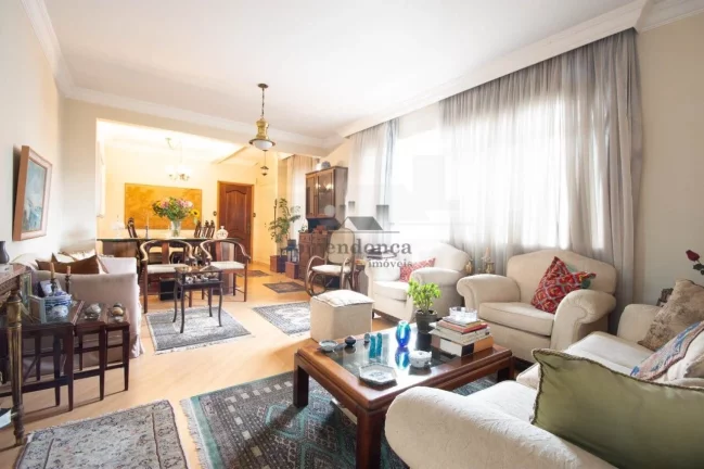 Imagem Apartamento em Higienopolis com 130m², 3 quartos ( 1 suíte ) e 1 vaga.