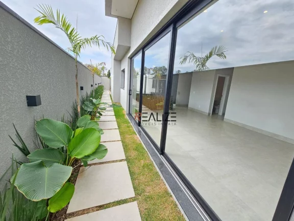 Imagem Casa moderna com 3 dormitórios à venda, 198 m² por R$ 2.090.000 - Condomínio Villa Sapezal - Indaiatuba/SP