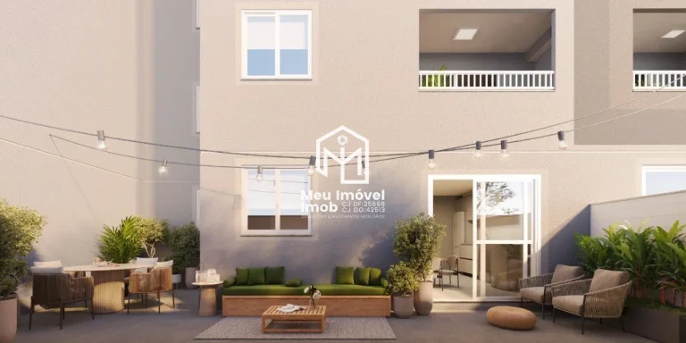 Imagem Apto 2 Qtos 1 Vaga 45,46m² Cond Torres do Buritis Samambaia