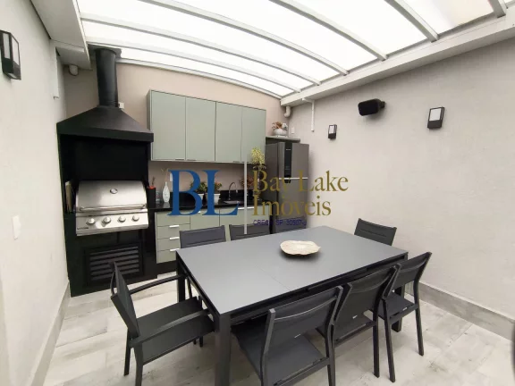 Imagem Condomínio Montblanc! 200m², 3 suítes, quintal com ofurô