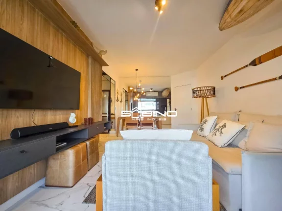 Imagem Apartamento à venda, 3 dormitórios 1 suíte 94m² de área útil, 2 vagas – Riviera de São Lourenço.