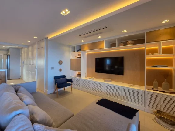 Imagem Apartamento de Luxo à Venda em Riviera de São Lourenço Módulo 03: 3 Quartos, 3 Suítes, 3 Salas, 2 Vagas, 161,55 m²!