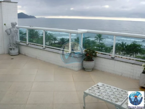 Imagem Imperdível cobertura duplex de luxo à venda em Ubatuba-SP, Praia Grande, com 4 quartos, 4 suítes, 3 salas, 2 banheiros, 3 vagas de garagem e 270m² de área.