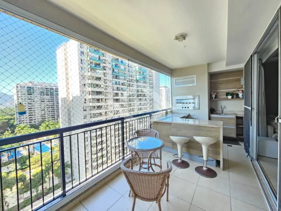 Imagem Apartamento 4 Suítes com 166m² e Vista Privilegiada – Cidade Jardim, RJ
