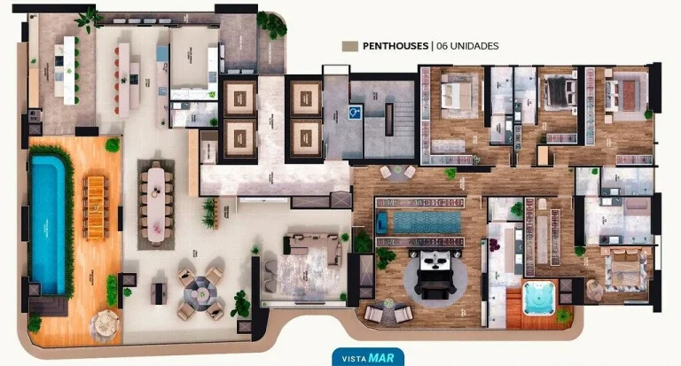 Imagem Apartamento 4 Dormitórios para venda em Itapema - SC