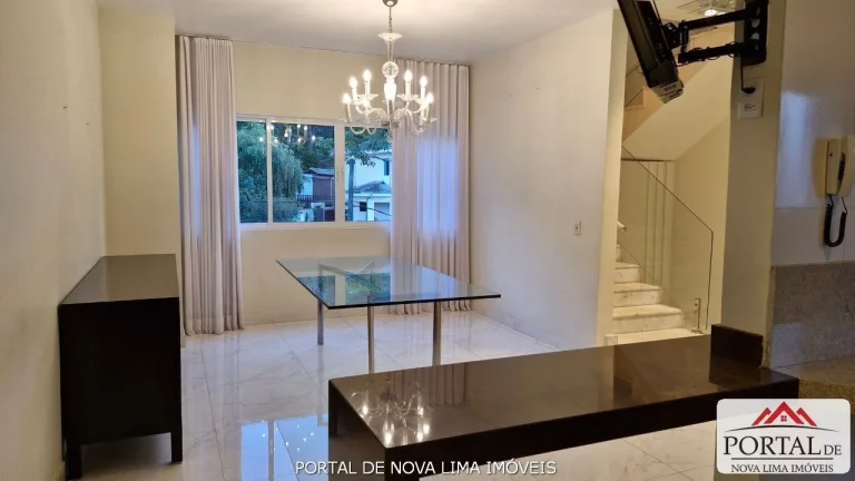 Imagem Cobertura para Alugar no Botanique, Nova Lima - 4 Quartos, Cozinha Gourmet e Área de Lazer Completa