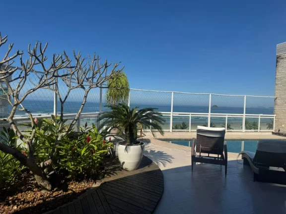 Imagem Luxuosa cobertura pé na areia à venda na Riviera de São Lourenço Módulo 07: 4 quartos, 4 suítes, 3 salas, 4 vagas de garagem, 400,03 m².