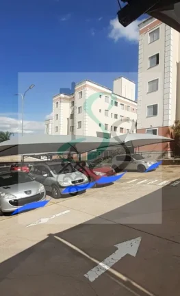 Imagem Venda de apartamento no Parque São Martinho, Campinas. 2 dormitórios, sala, cozinha, lavanderia, banheiro, 1 vaga de garagem, gás encanado, portaria