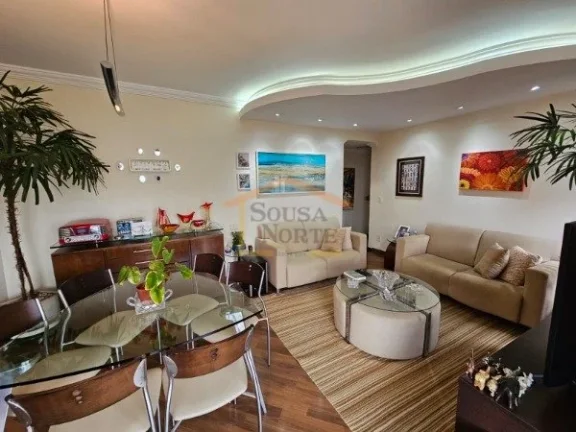 Imagem Apartamento semi-mobiliado, 93m², dispõe de 3 dormitórios, sendo 1 suíte, sala para 2 ambientes ...