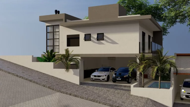 Imagem Lindo Sobrado de Alto padrão e arquitetura moderna em Campo Bom